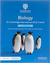 کتاب کمبریج اینترنشنال Cambridge International AS & A Level Biology Coursebook ( چاپ سیاه سفید)