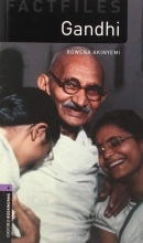 کتاب داستان بوک وارمز فور گاندی Bookworms 4 Gandhi+CD