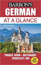 کتاب دیکشنری تصویری آلمانی German At a Glance Foreign Language Phrasebook Dictionary