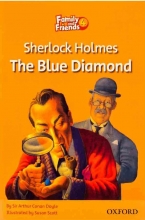 کتاب داستان فامیلی اند فرندز ریدرز Family and Friends Readers 4 Sherlock Holmes The Blue Diamond