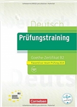 کتاب آلمانی Prufungstraining Daf Goethe Zertifikat B2 رنگی