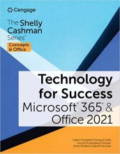 کتاب Technology for Success and The Shelly Cashman Series Microsoft 365 & Office 2021 (MindTap Course List) 1st Edition