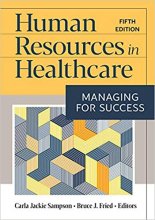 کتاب Human Resources in Healthcare: Managing for Success, Fifth Edition