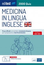 کتاب ایتالیایی تست مدیسینا انگلیسی Test Medicina Inglese 2022