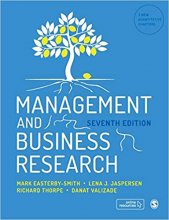 کتاب Management and Business Research Seventh Edition