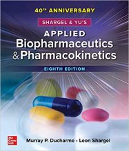 کتاب Shargel and Yu's Applied Biopharmaceutics & Pharmacokinetics, 8th Edition