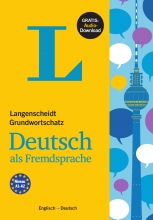 کتاب آلمانی لانگنشایت گروند ورتشاتز Langenscheidt Grundwortschatz Deutsch als Fremdsprache سیاه و سفید