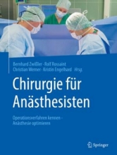 کتاب پزشکی آلمانی Chirurgie für Anästhesisten: Operationsverfahren kennen - Anästhesie optimieren سیاه و سفید