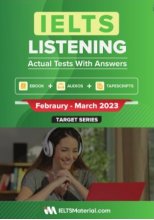 کتاب آیلتس لیسنینگ اکچوال تستس IELTS Listening Actual Tests Feb March 2023