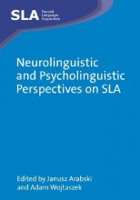 کتاب نئورولینگویئستیک اند سایکولینگویئستیک Neurolinguistic and Psycholinguistic Perspectives on SLA