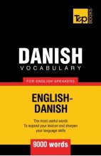 کتاب دانمارکی دانیش وکبیولری Danish vocabulary for English speakers 9000 words