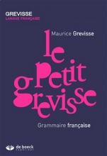 کتاب Le petit Grevisse - Grammaire française سیاه و سفید