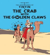 کتاب داستان خرچنگ تن تن با پنجه های طلایی Tintin Crab with Golden Claws