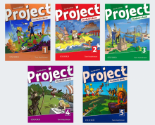 مجموعه 5 جلدی کتاب انگلیسی پروجکت Project fourth edition