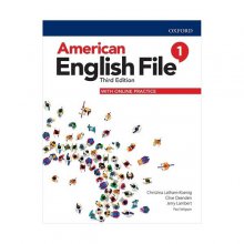 خرید کتاب امریکن انگلیش فایل 1 ويرايش سوم American English File 1 3rd Edition سایز کوچک وزیری