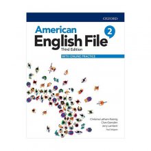 خرید کتاب امریکن انگلیش فایل 2 ويرايش سوم American English File 2 3rd Edition سایز کوچک وزیری