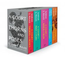 مجموعه 5 جلدی دادگاهی از خار و گل سرخ A Court of Thorns and Roses 5 book series