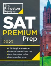 کتاب پرینستون ریویو اس ای تی پریمیوم Princeton Review SAT Premium Prep 2023