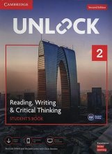 کتاب آنلاک ویرایش دوم Unlock 2nd Edition Level 2 Reading Writing & Critical Thinking