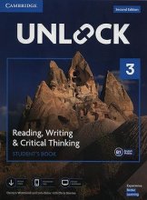 کتاب آنلاک ویرایش دوم Unlock 2nd Edition Level 3 Reading Writing & Critical Thinking