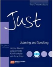 کتاب Just Listening and Speaking Pre intermediate Level British English Version