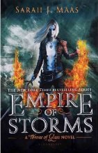 کتاب رمان انگلیسی امپراطوری طوفان Empire of Storms Throne of Glass 5