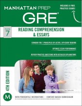 کتاب زبان جی آر ایی ریدینگ کامپرهنشن Manhattan Prep GRE Reading Comprehension & Essays Strategy Guide