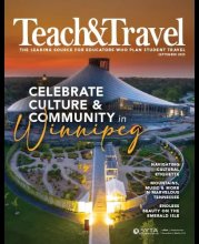 کتاب مجله انگلیسی تیچ اند ترول Teach & Travel – September 2023