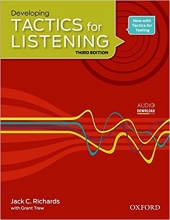 کتاب تکتیس فور لیسنینگ Developing Tactics for Listening Third Edition وزیری