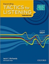 کتاب تکتیس فور لیسنیگ Expanding Tactics for Listening Third Edition وزیری