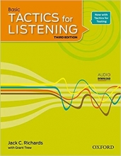 کتاب تکتیس فور لیسنینگ Basic Tactics for Listening Third Edition وزیری