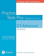 کتاب Cambridge English Qualifications C1 Advanced Volume 1 Practice Tests Plus with key