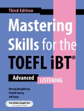 کتاب مسترینگ اسکیلز فور د تافل آی بی تی ادونسد رایتینگ mastering skills for the Toefl ibt advanced Writing 3rd