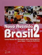 کتاب زبان پرتغالی نوو آونیدا برازیل 2 Novo Avenida Brasil 2 Curso Básico de Português Para Estrangeiros