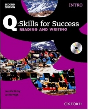 کتاب کیو اسکیلز Q Skills for Success 2nd Intro Reading and Writing+CD