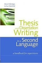 کتاب تیسس اند دیسرتیشن رایتینگ این سکند لنگوئج Thesis and Dissertation Writing in a Second Language