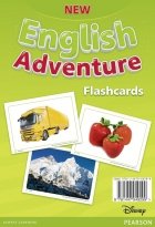 فلش کارت انگلیش ادونچر NEW English Adventure Flashcards Level 1