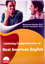 کتاب لیستنینگ کامپریهنشن اف رییل امریکن اینگلیش Listening Comprehension Of Real American English+CD