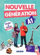 خرید کتاب فرانسوی نوول جنریشن Nouvelle Generation A1 Livre + Cahier + MP4