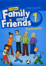 فلش کارت فمیلی اند فرندز 1 ویرایش دوم Flash Cards Family and Friends 1 2nd