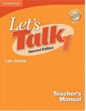 کتاب معلم لتس تاک تیچر مایوال Lets Talk 2nd 1 Teachers Manual