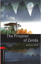 کتاب داستان آکسفورد بوک وارمز تری پریسونر آف زندا Oxford Bookworms 3 The Prisoner of Zenda+CD