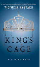 کتاب کینگز کیج رد کویین Kings Cage-Red Queen Series-Book3