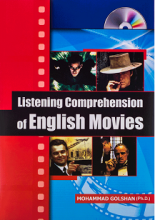 کتاب لیستنینگ کامپریهنشن او اینگلیش مویز Listening Comprehension of English Movies