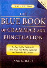 کتاب بلو بوک اف گرامر اند پانکچویشن ویرایش دهم The Blue Book of Grammar and Punctuation 10th