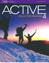 کتاب اکتیو اسکیلز فور ریدینگ ACTIVE Skills for Reading 4 3rd Edition وزیری