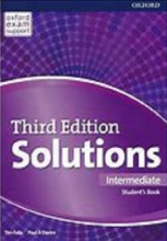کتاب سولوشنز اینترمدیت Solutions Intermediate 3rdSB+WB+DVD