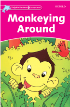 کتاب زبان دلفین ریدرز استارتر میمون بازیگوش Dolphin Readers Starter Monkeying Around