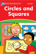 کتاب زبان دلفین ریدرز 2 دایره ها و مربع ها Dolphin Readers 2 Circles and Squares