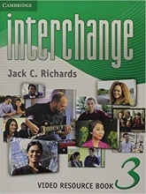 کتاب اینترچنج 3 ویدیو ریسورس بوک ویرایش چهارم Interchange 4th 3 video Resource Book